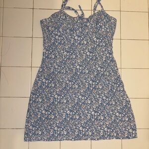 Floral Blue Sundress
